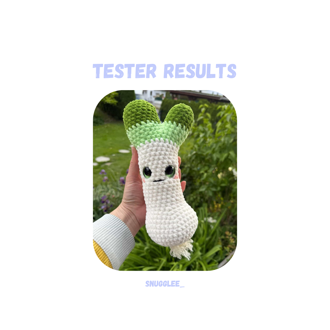 Spring Onion Crochet Pattern No Sew