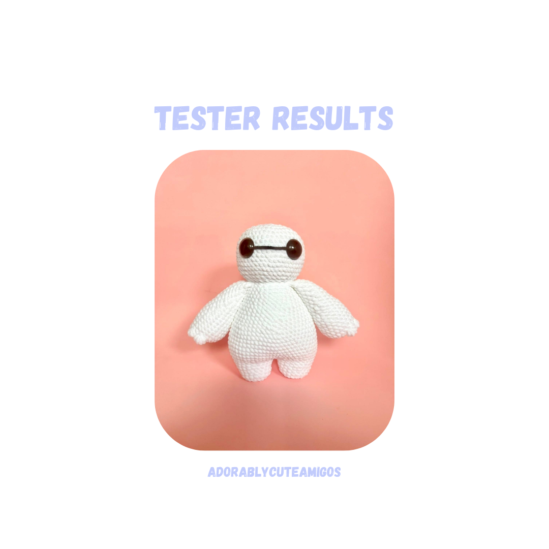 Healthcare Robot Crochet Pattern LOW SEW