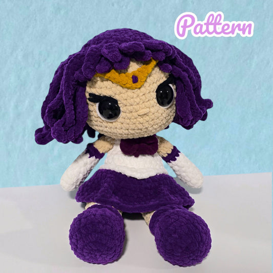 Sailor Saturn Warrior Crochet Pattern