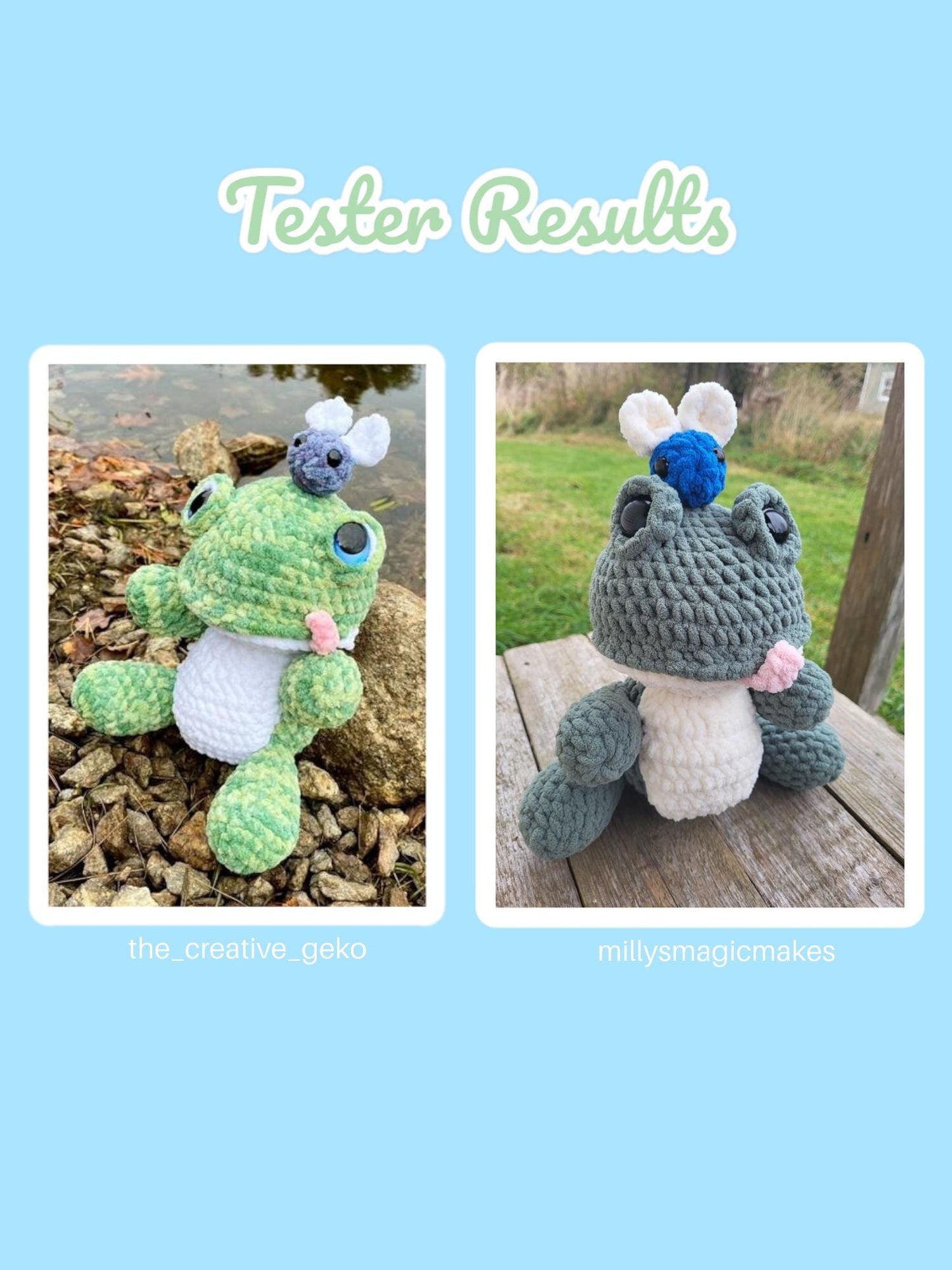Chubby Frog Crochet Pattern