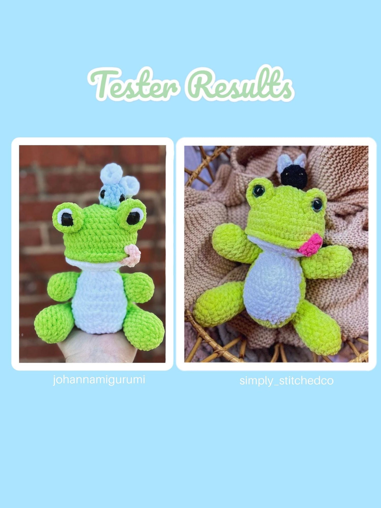 Chubby Frog Crochet Pattern