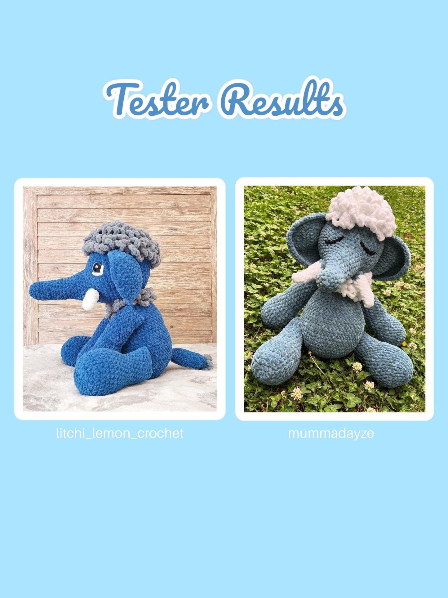 Mammuth Crochet Pattern