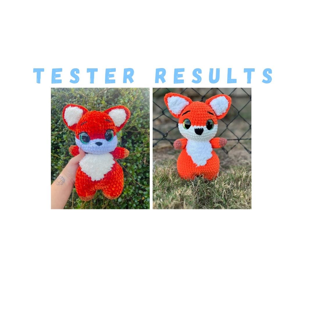 Fox And Friend Crochet Pattern