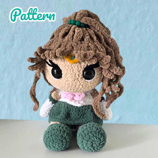 Sailor Jupiter Warrior Crochet Pattern