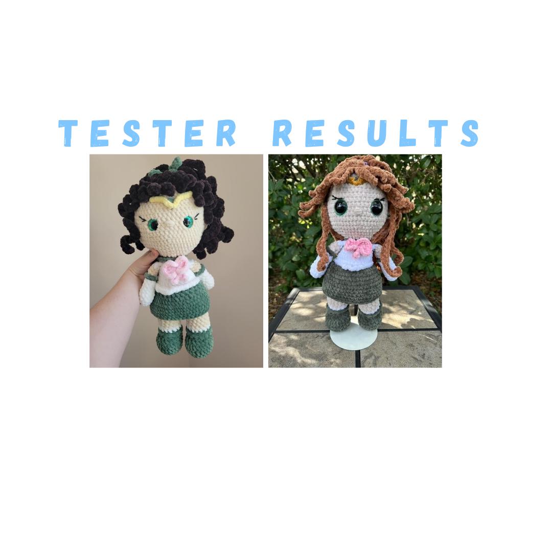 Sailor Jupiter Warrior Crochet Pattern