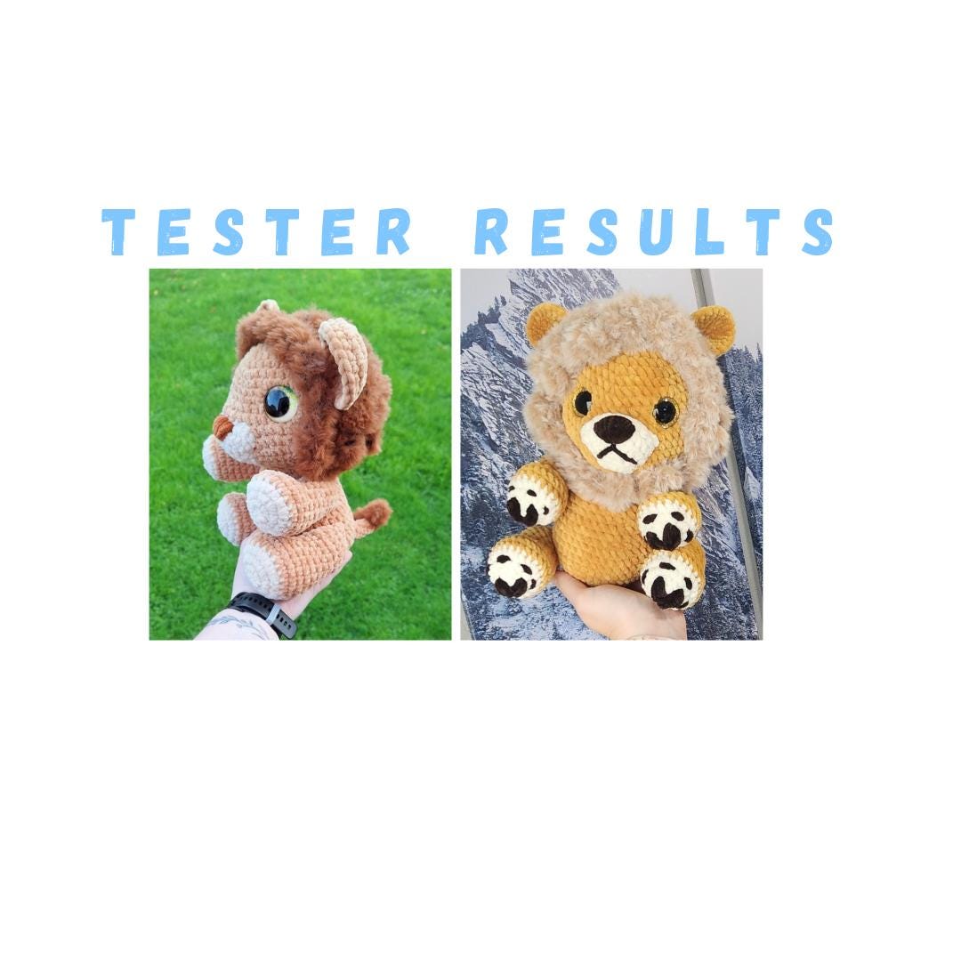 King Lion  Crochet Pattern