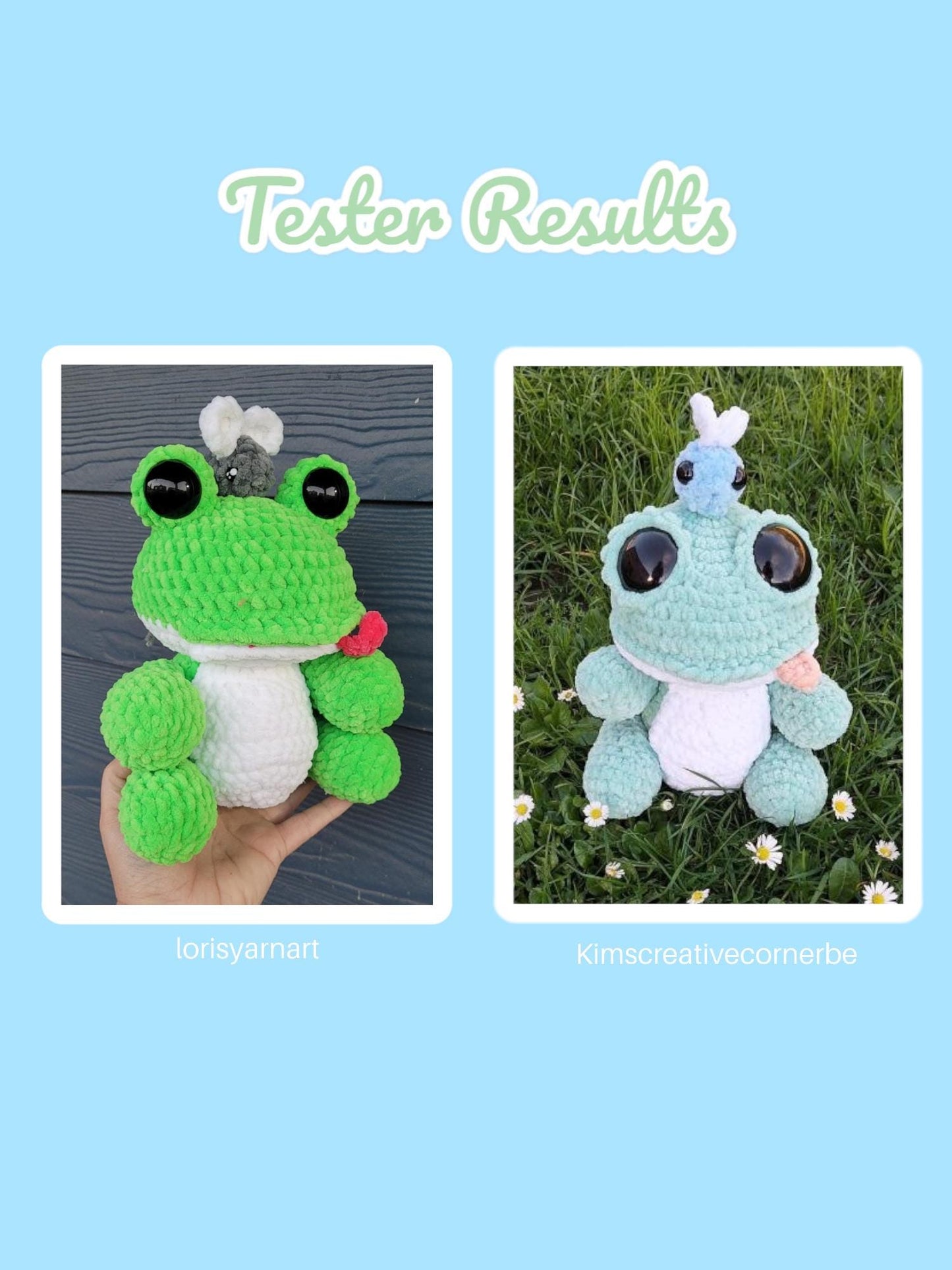 Chubby Frog Crochet Pattern