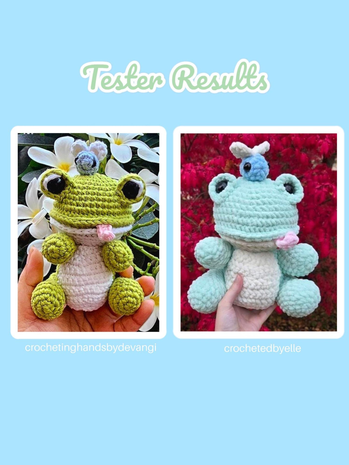 Chubby Frog Crochet Pattern