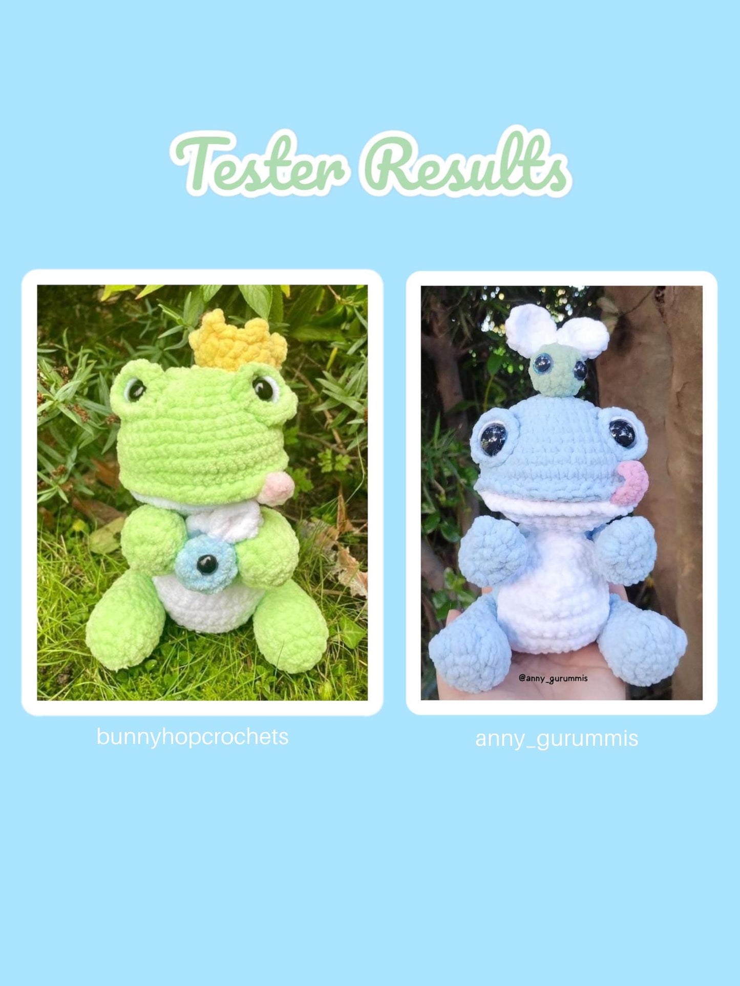 Chubby Frog Crochet Pattern