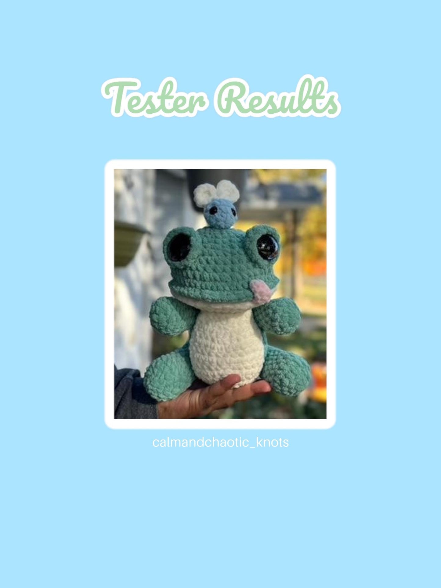 Chubby Frog Crochet Pattern