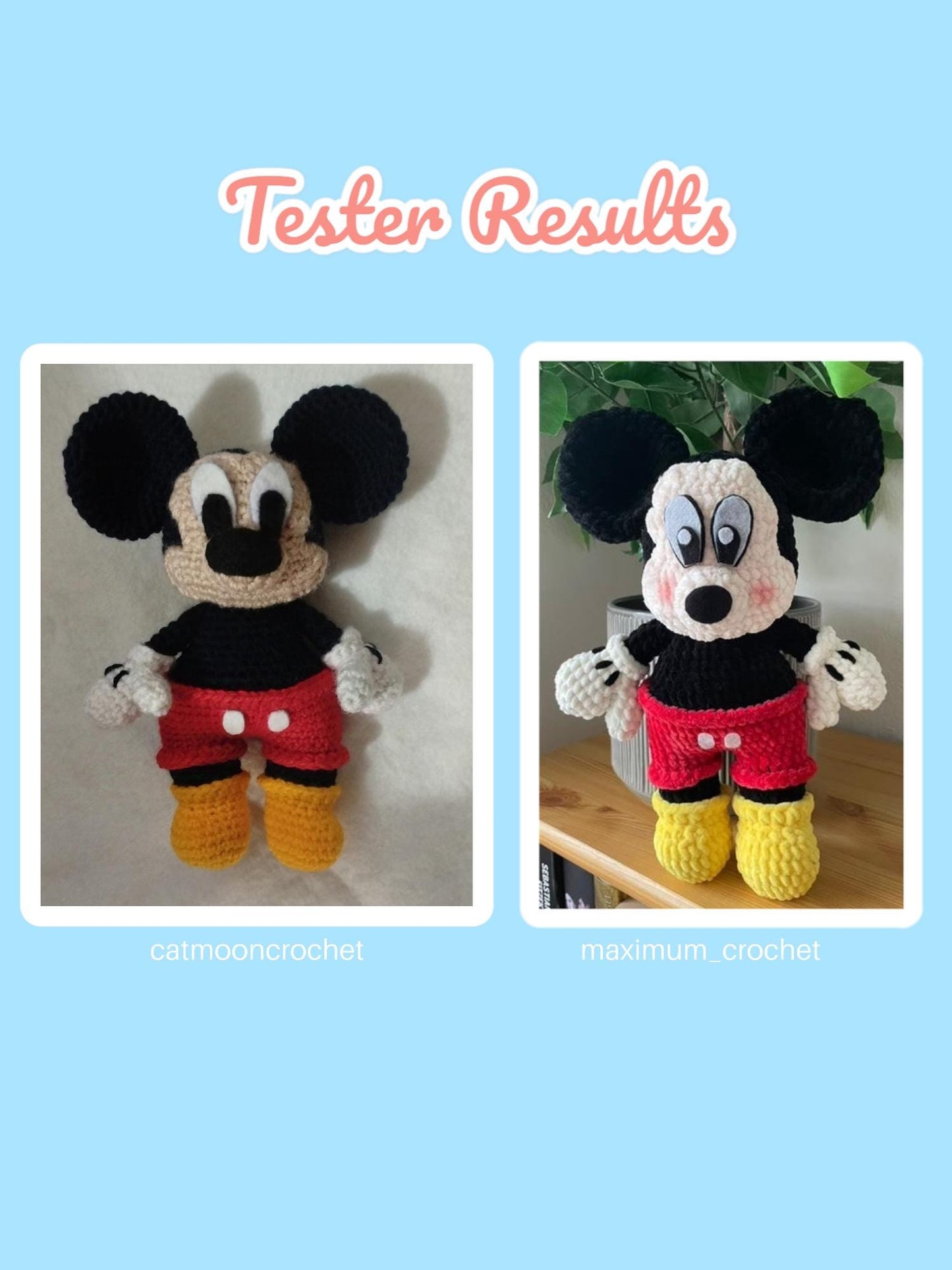 Chubby Mouse Crochet Pattern