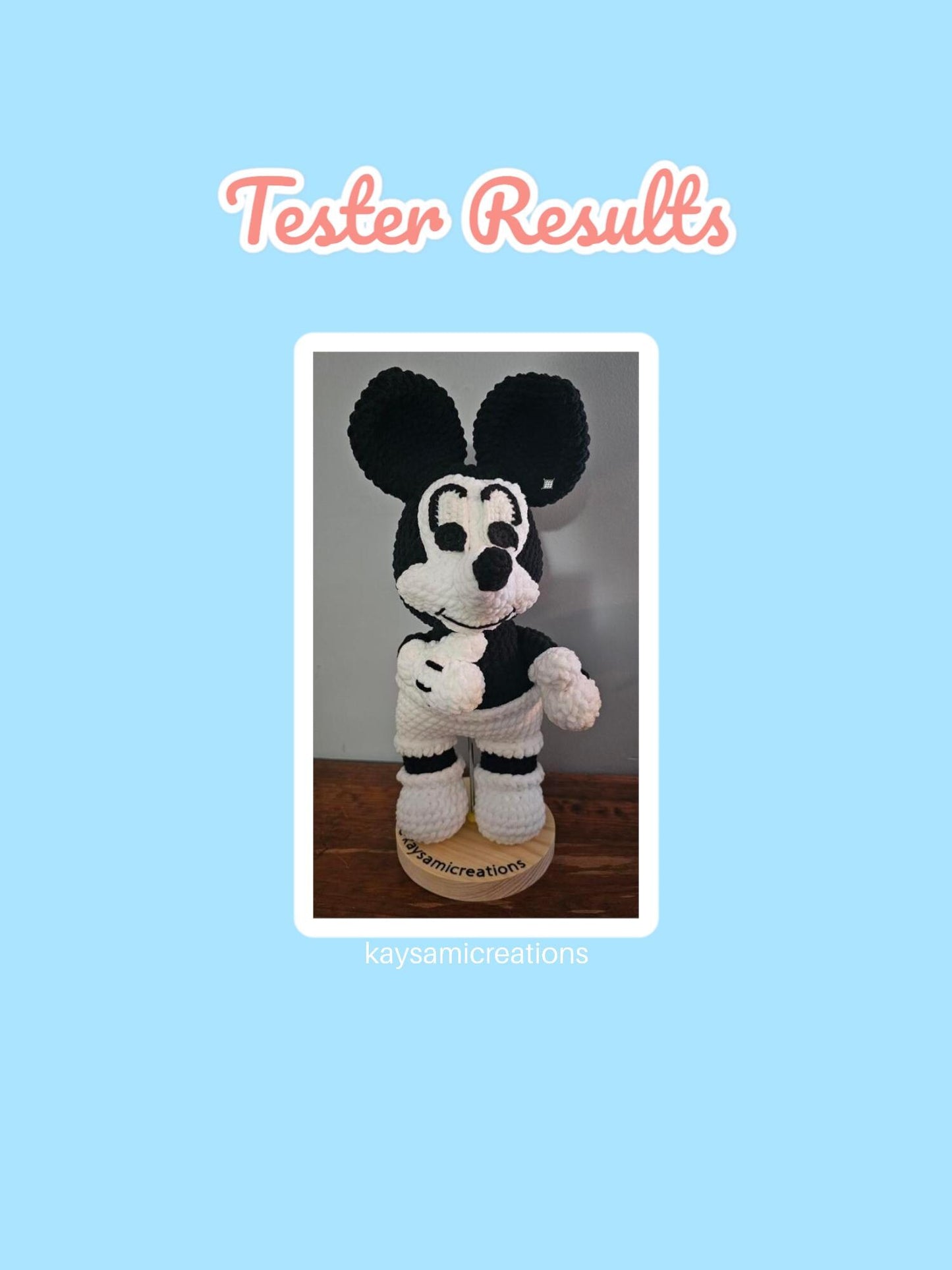 Chubby Mouse Crochet Pattern