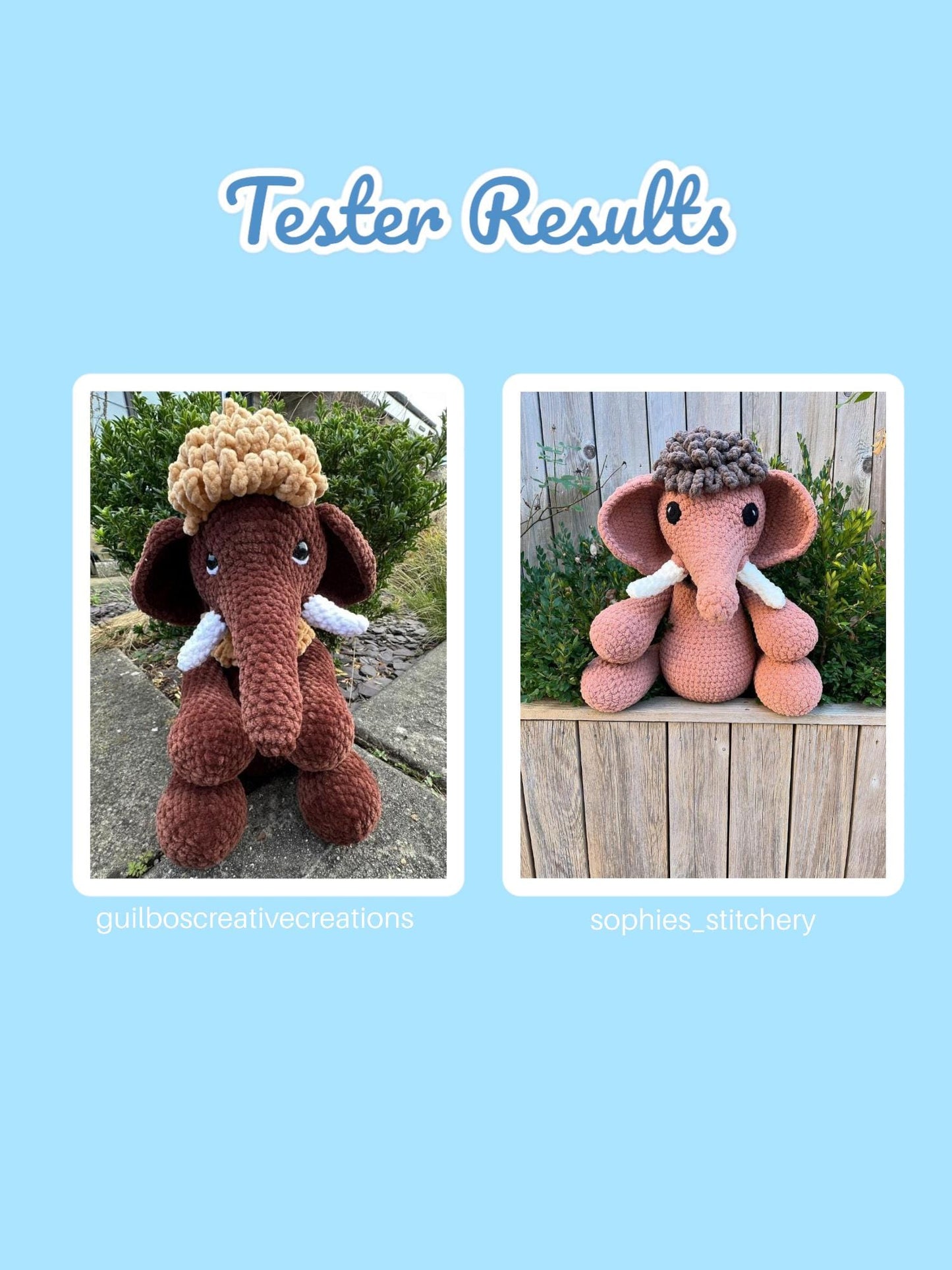 Mammuth Crochet Pattern
