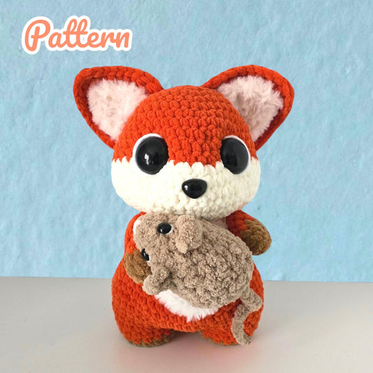 Fox And Friend Crochet Pattern