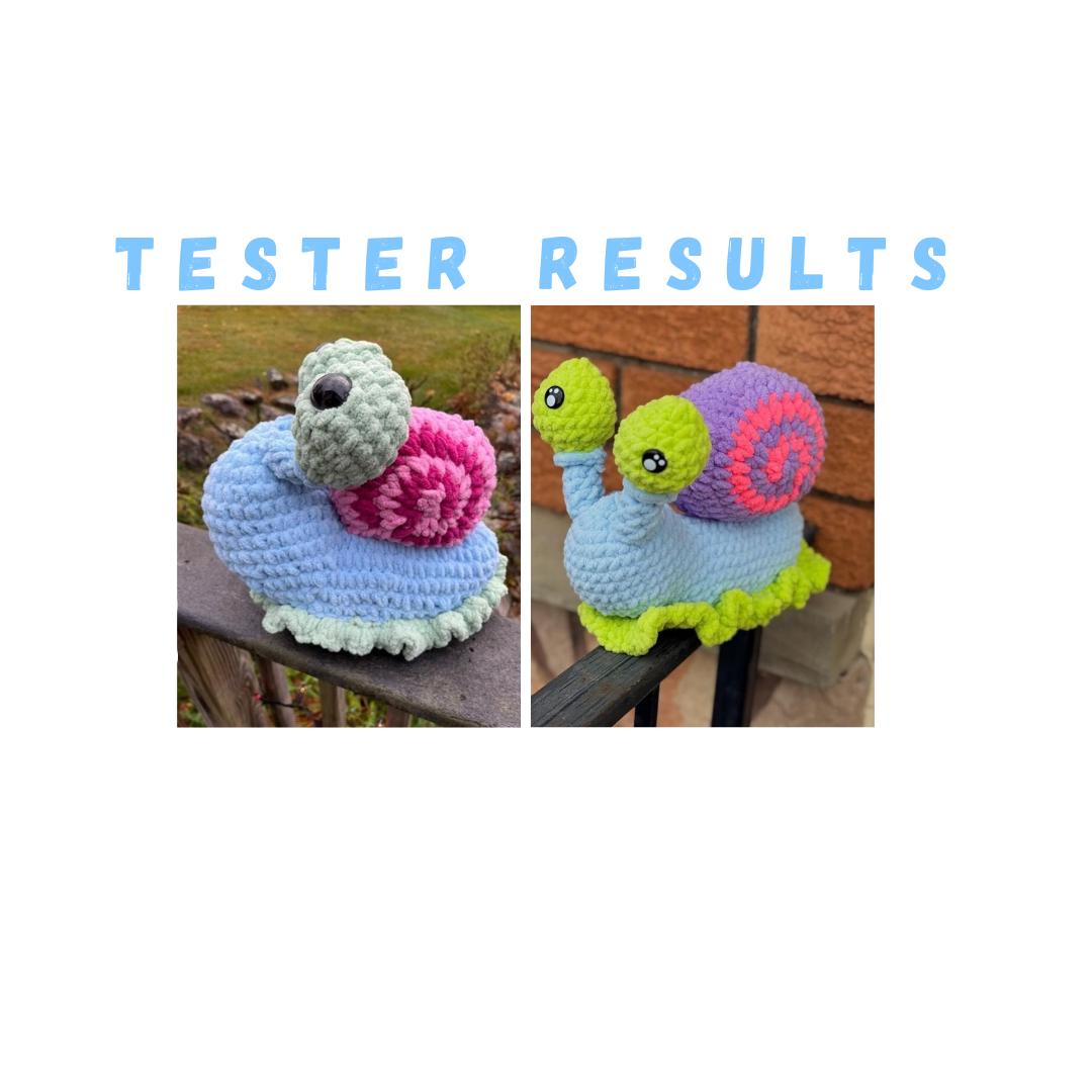 Water Snail Crochet Pattern