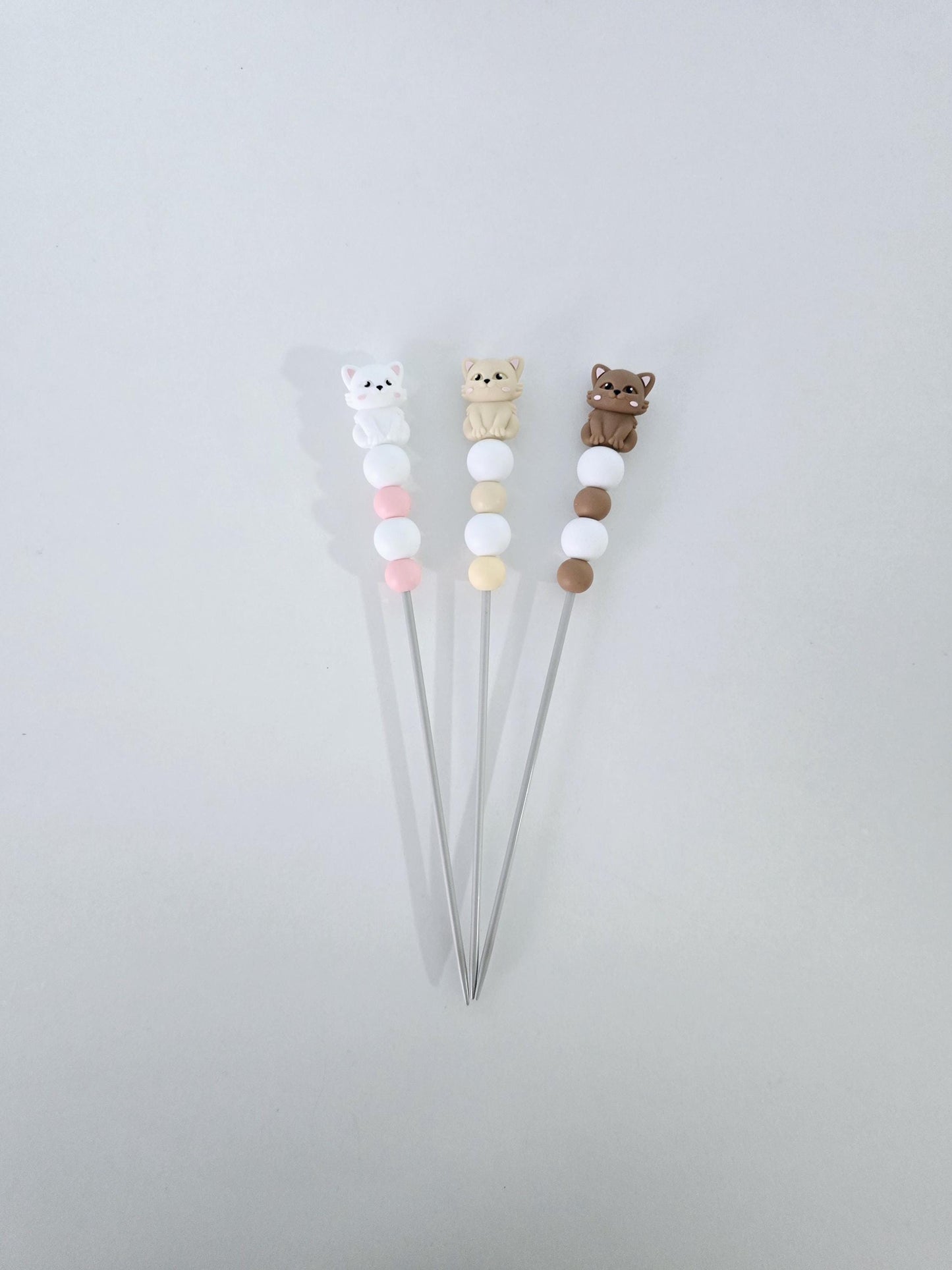 Sewing Sticks Cat Crochet Needles