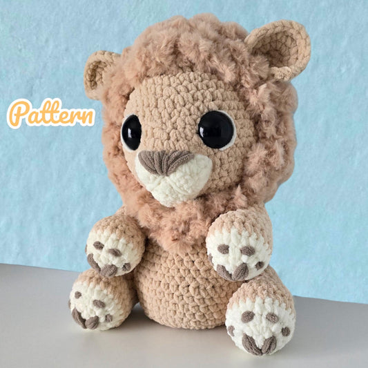 King Lion  Crochet Pattern