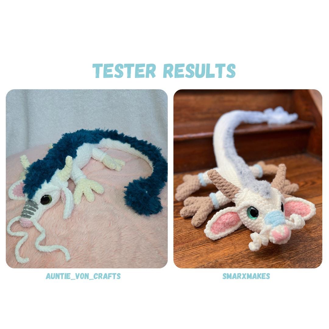 Spirit Dragon Crochet Pattern