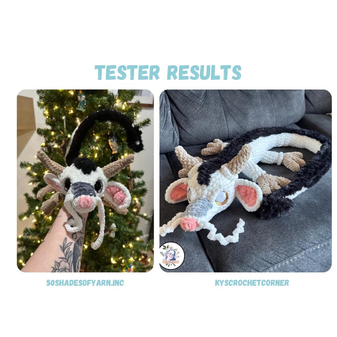 Spirit Dragon Crochet Pattern