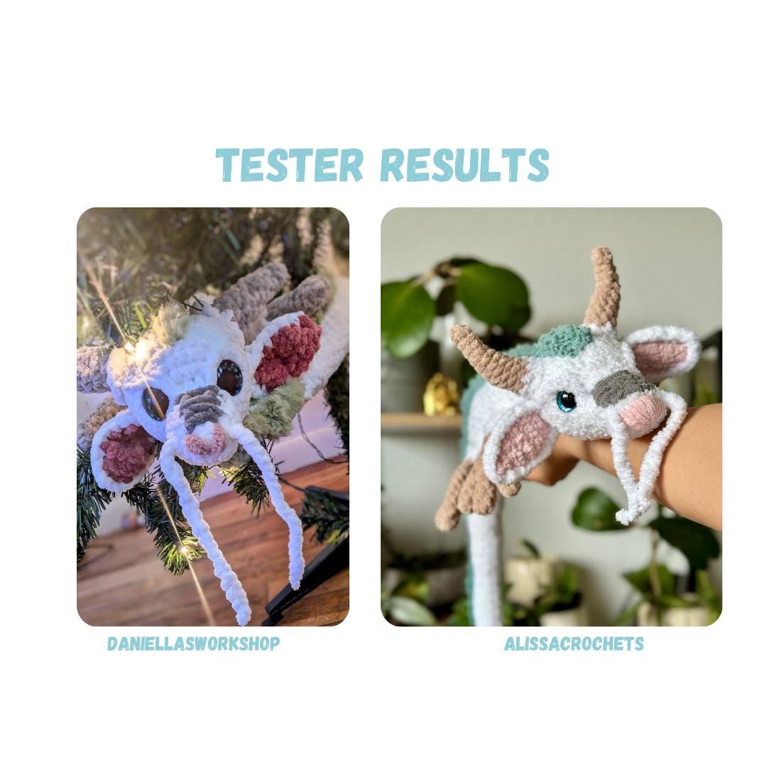 Spirit Dragon Crochet Pattern