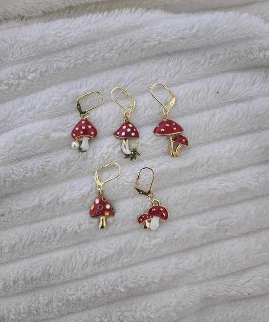 Stitch Marker Mushroom
