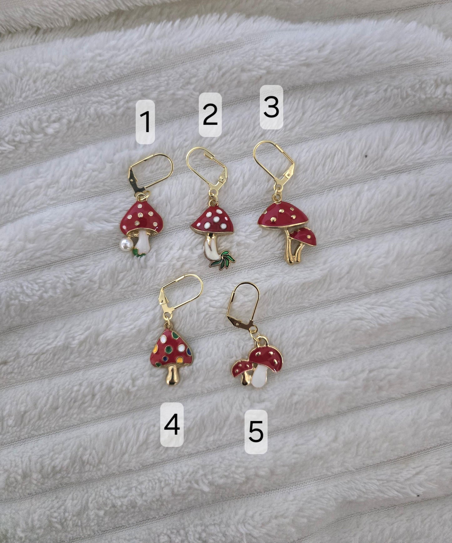 Stitch Marker Mushroom