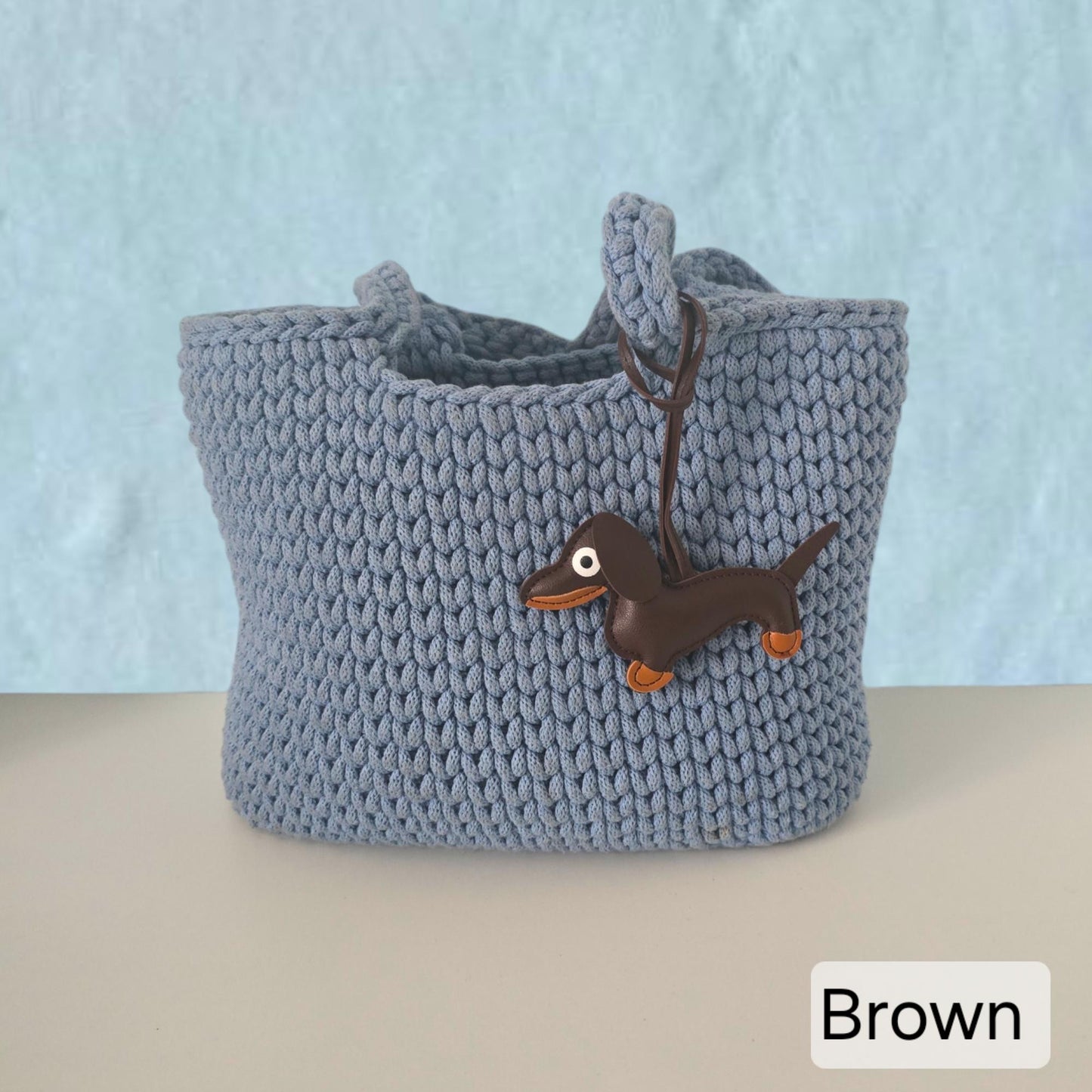 Taschenanhänger Dackel Vegan, Bag Charm, Taschenanhänger Dachshund