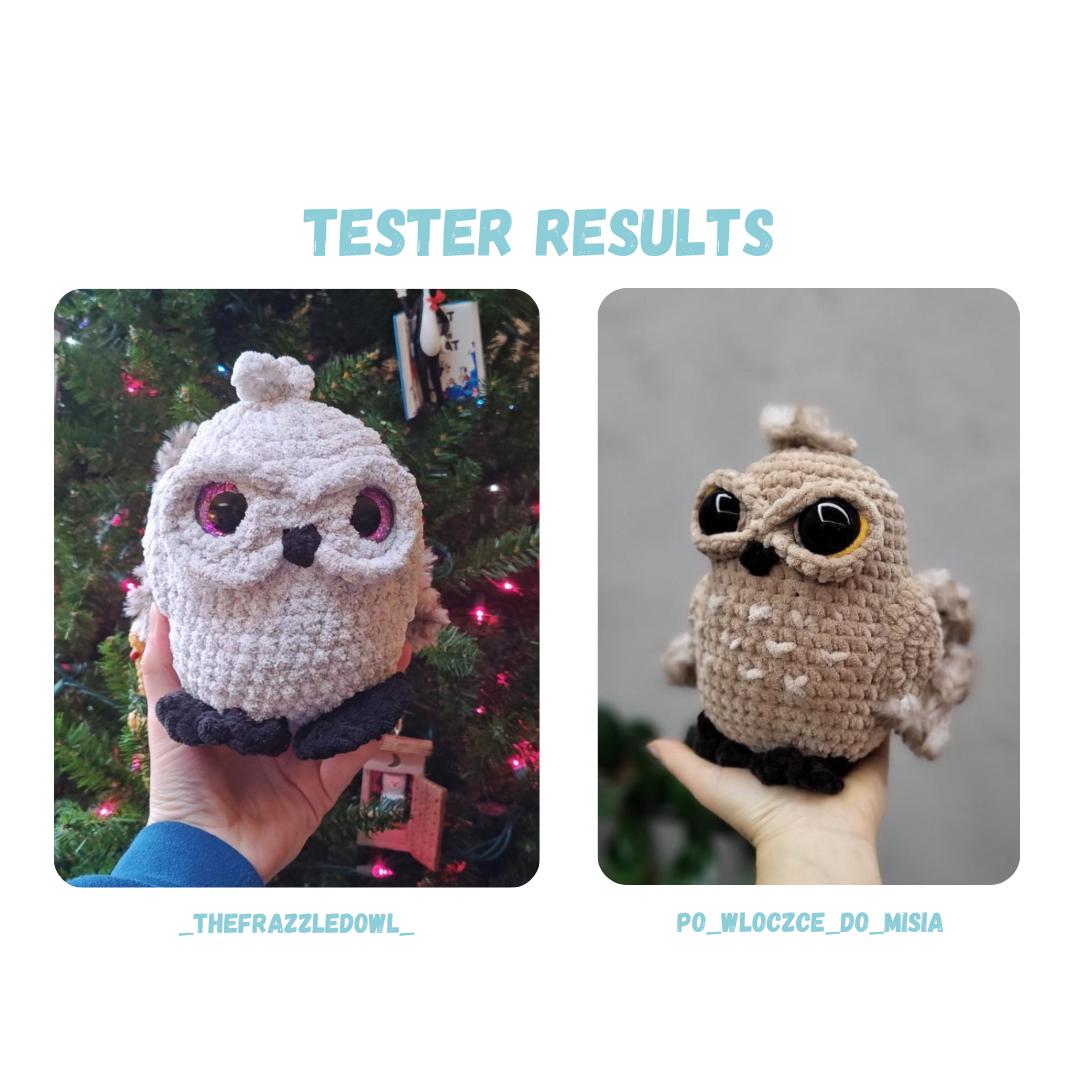 Wizard Owl Crochet Pattern