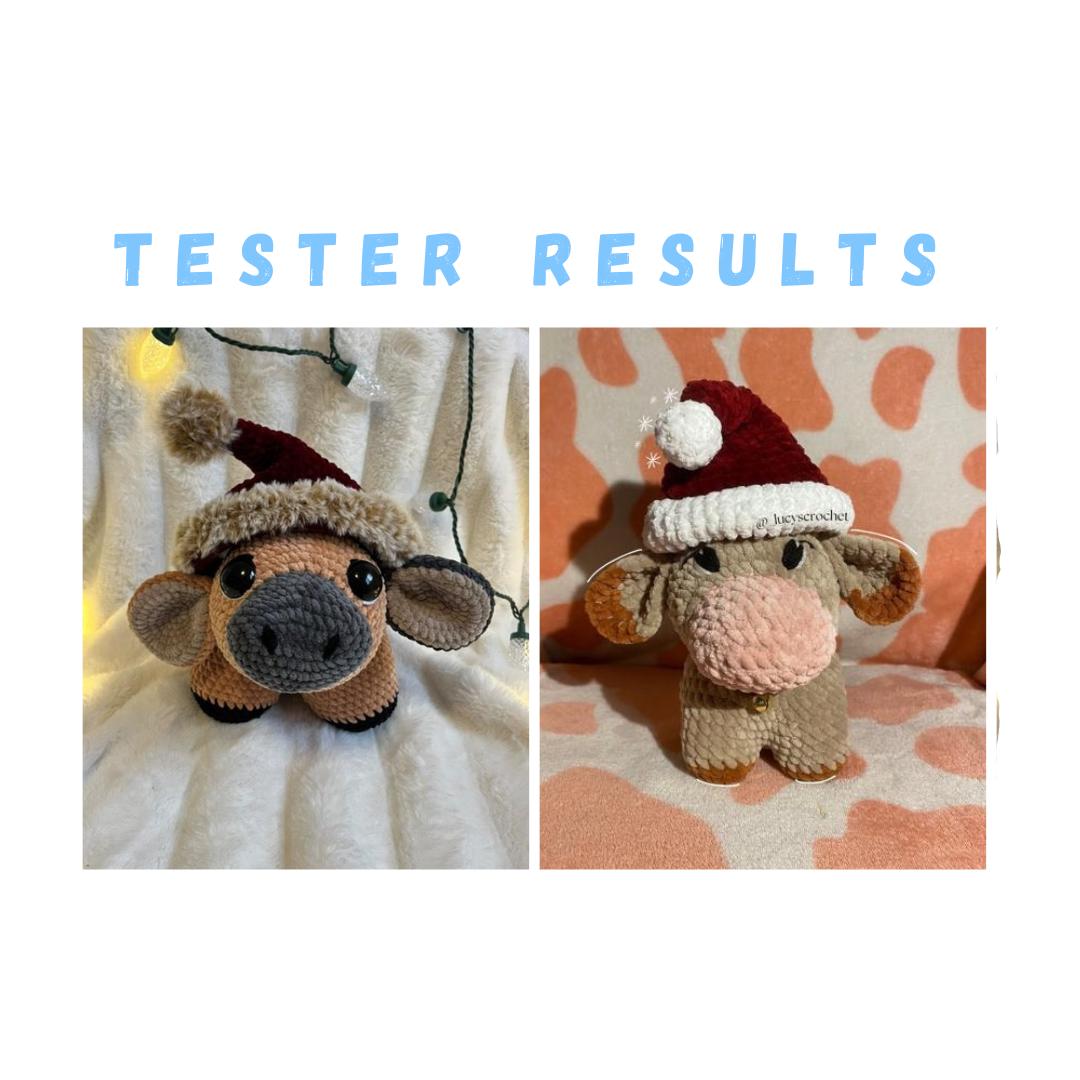 Big Christmas Cow Crochet Pattern