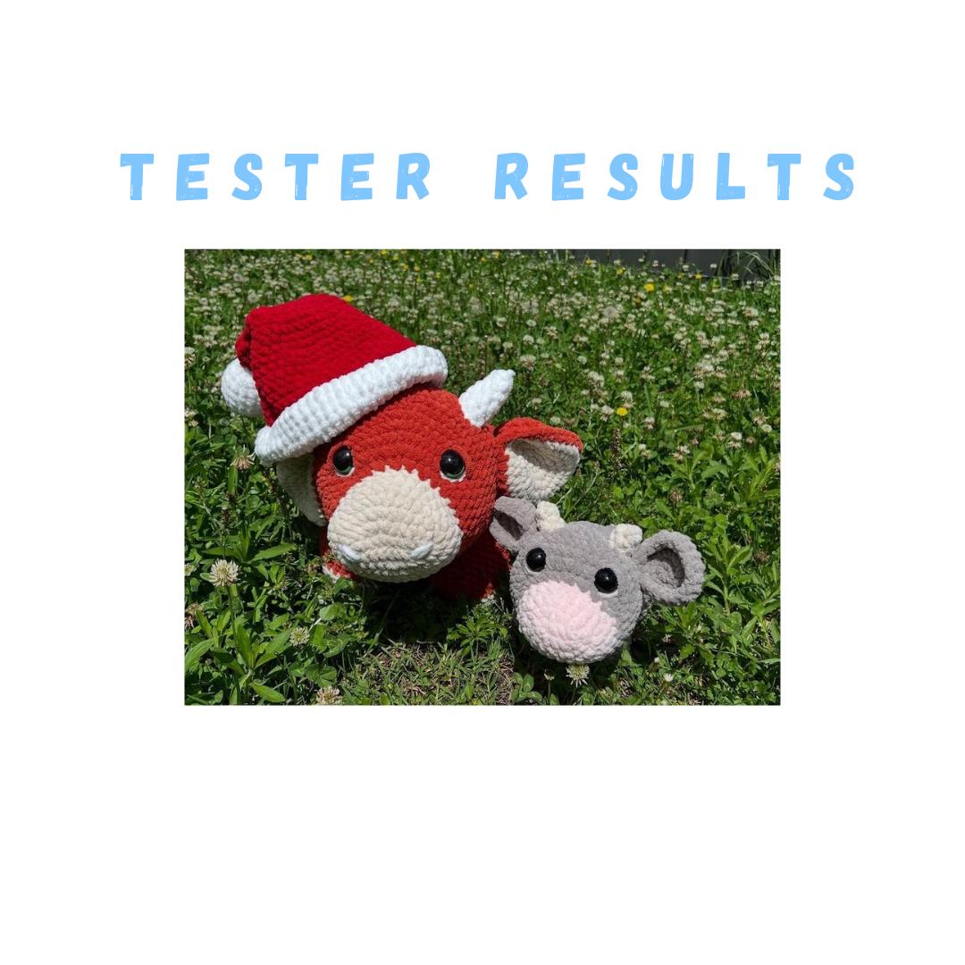Big Christmas Cow Crochet Pattern