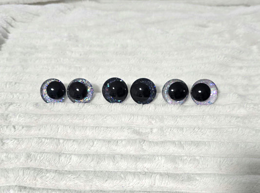 LIMITED SPHERE DESIGN Handpainted Safety Eyes Sparkling 20/25/30/35mm Sink Eyes Crocheting Amigurumi Toys