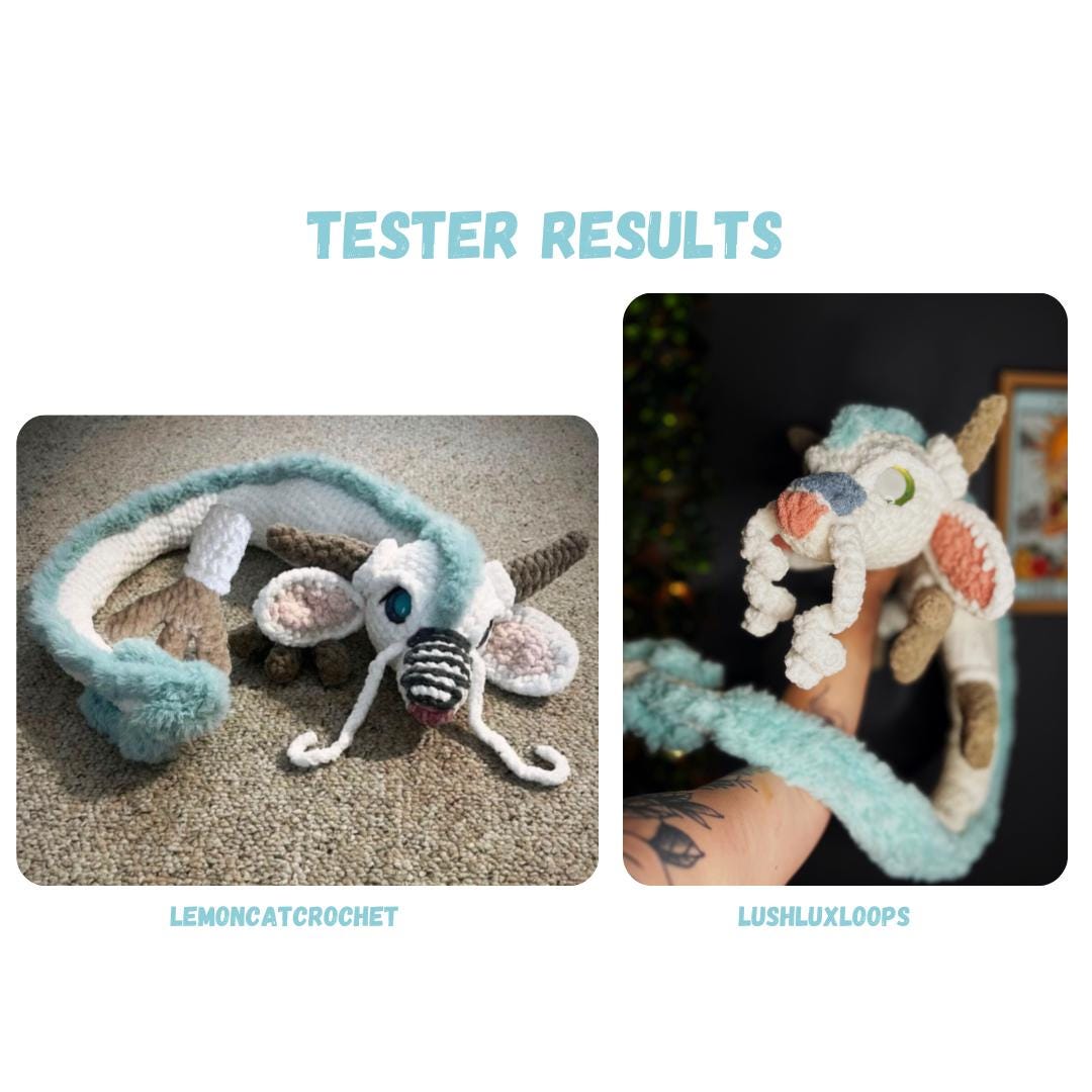 Spirit Dragon Crochet Pattern