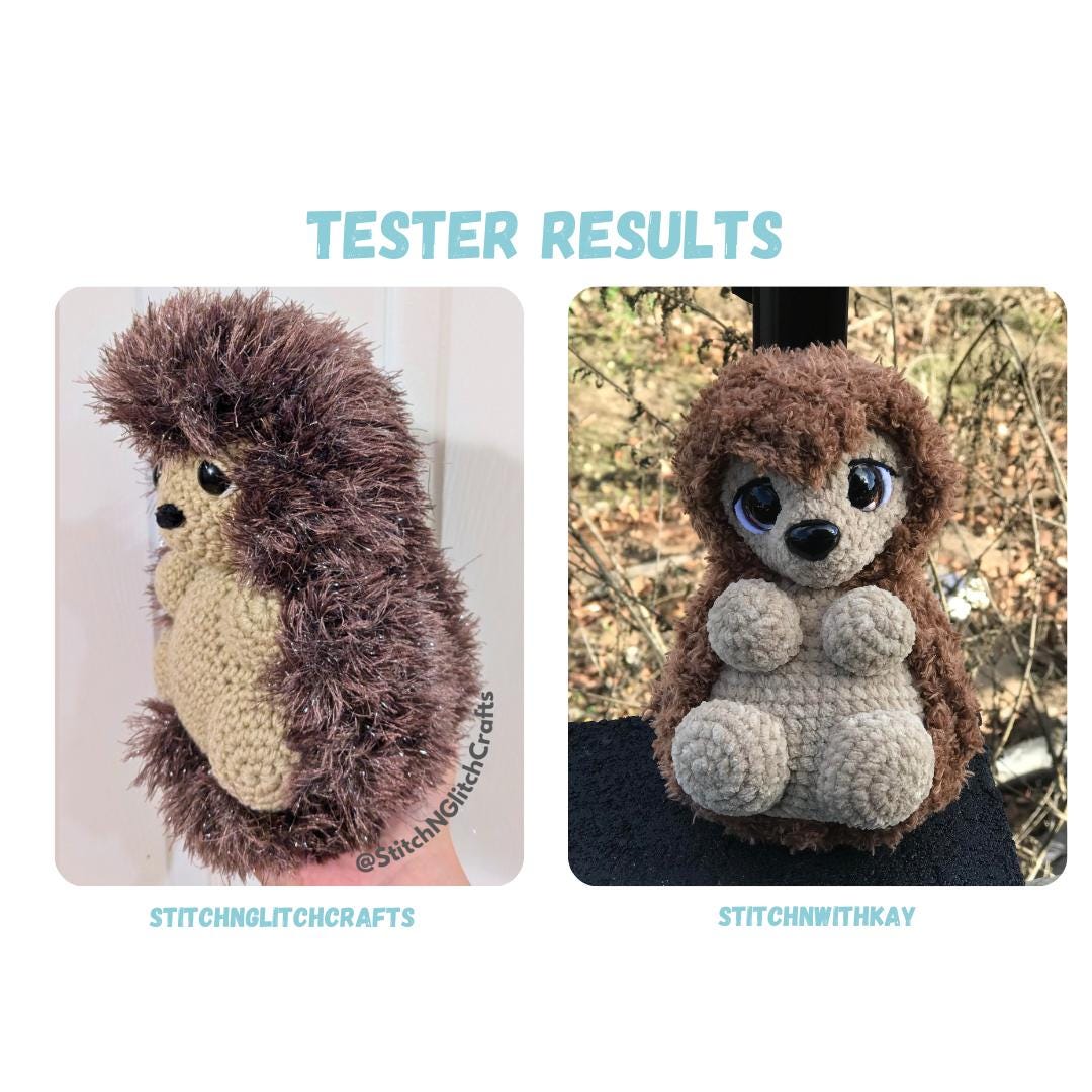 Hedgehog Crochet Pattern