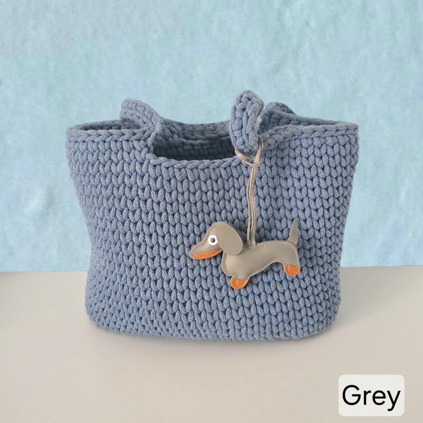 Taschenanhänger Dackel Vegan, Bag Charm, Taschenanhänger Dachshund