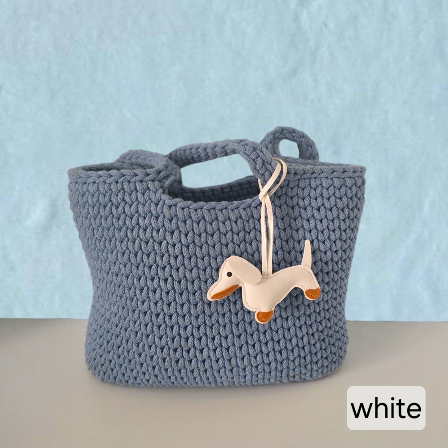 Taschenanhänger Dackel Vegan, Bag Charm, Taschenanhänger Dachshund