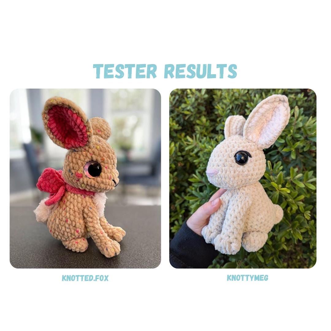 Binky Bunny Crochet Pattern