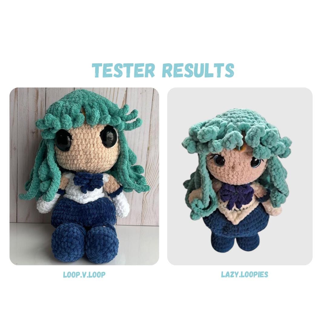 Sailor Neptune Warrior Crochet Pattern