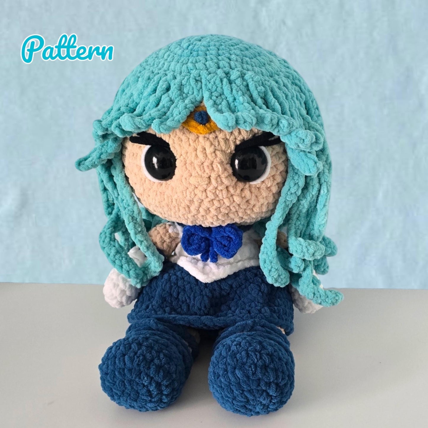 Sailor Neptune Warrior Crochet Pattern