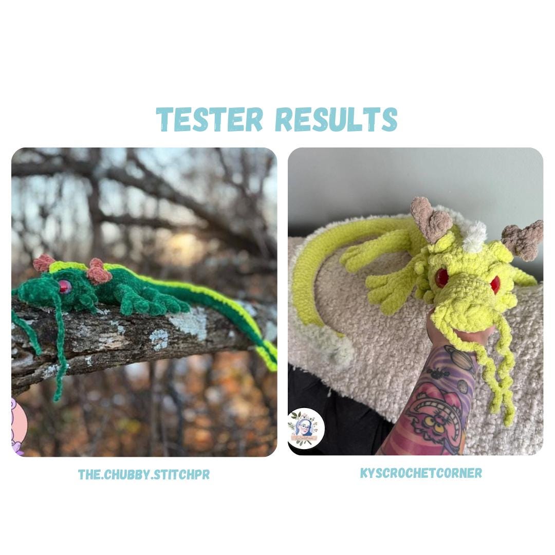 Eternal Wish Dragon Crochet Pattern