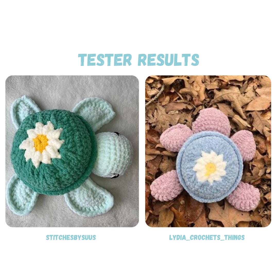Baby Granny Square Turtle Crochet Pattern LOW SEW