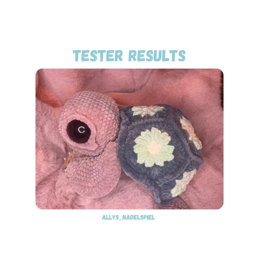 Big Granny Square Turtle Crochet Pattern