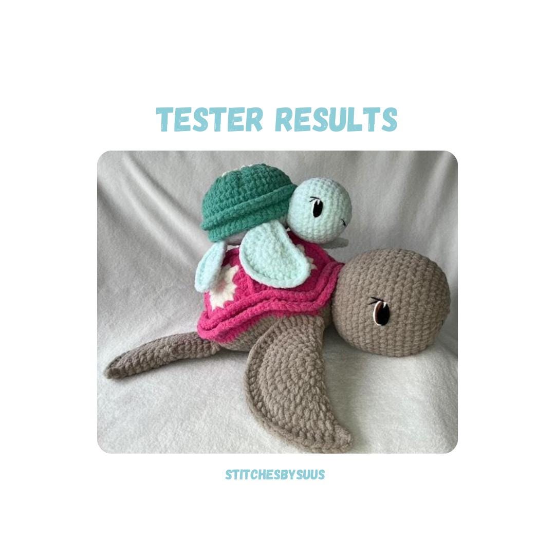 BUNDLE Granny Square Turtles Crochet Pattern
