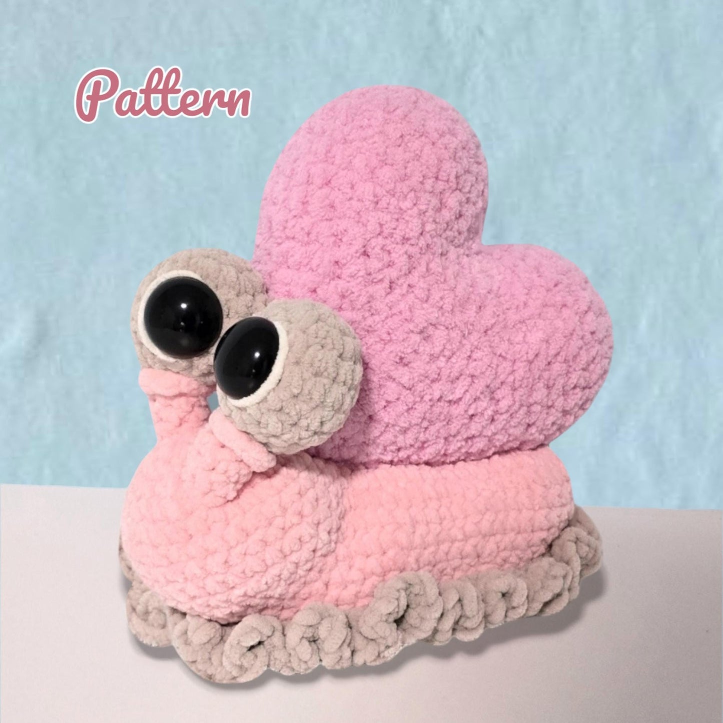 Valentine Snail Crochet Pattern