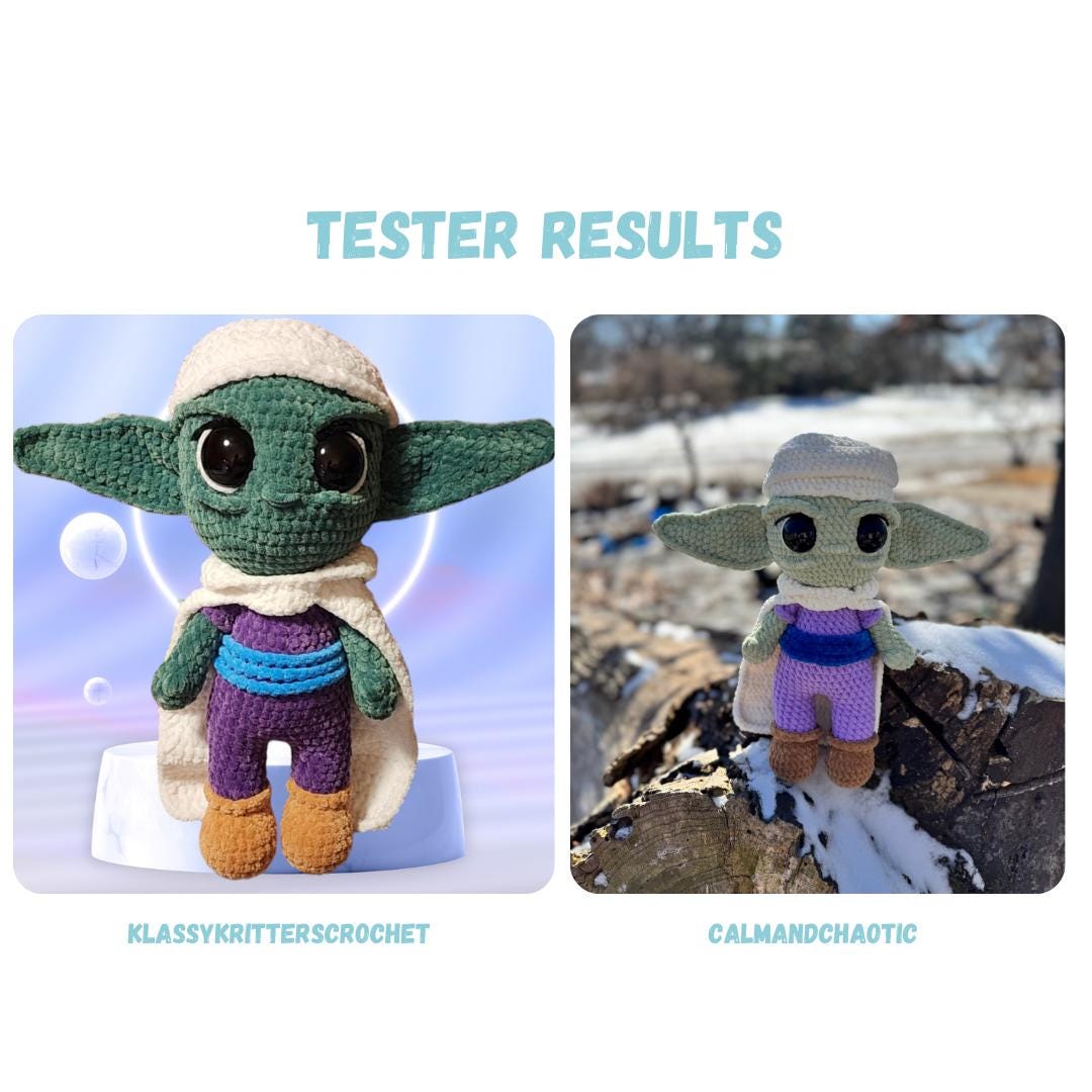 Anime Alien Crochet Pattern