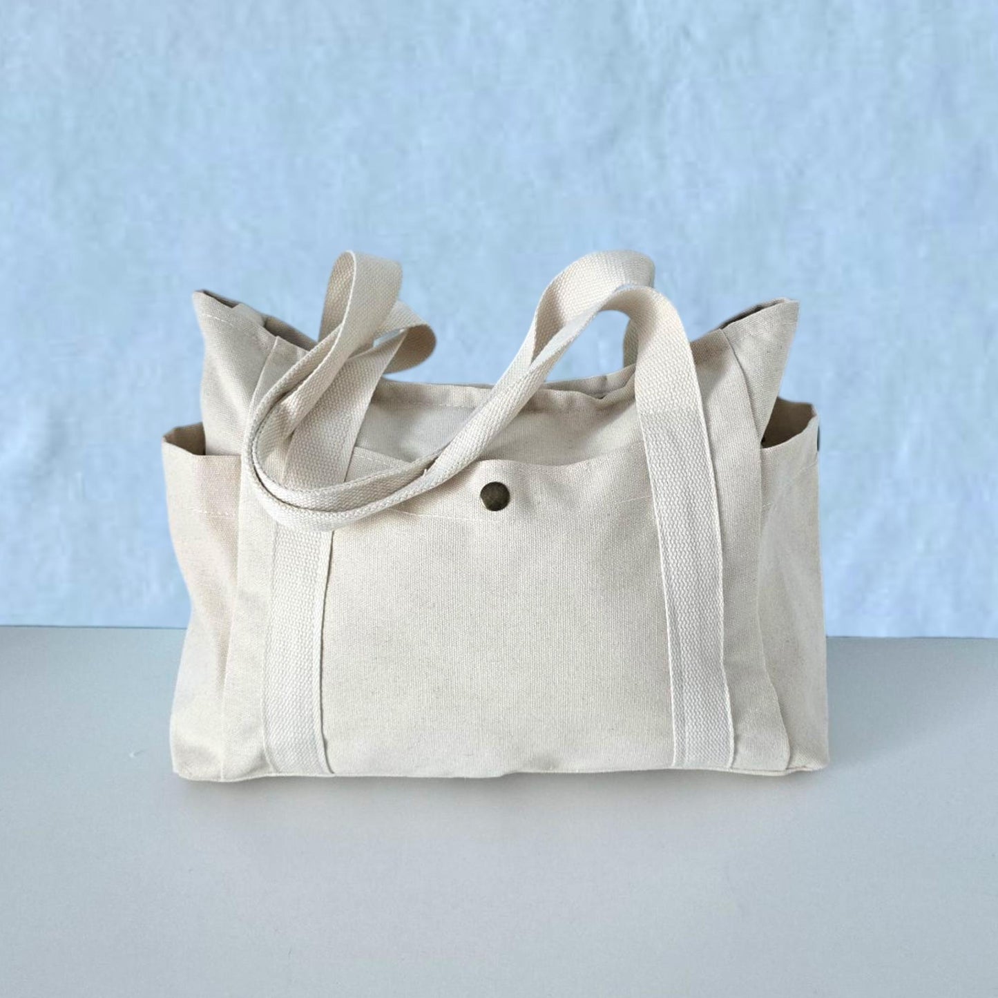 XL Canvas Bag Storage Yarn Bag Crochet Häkeln Personalized