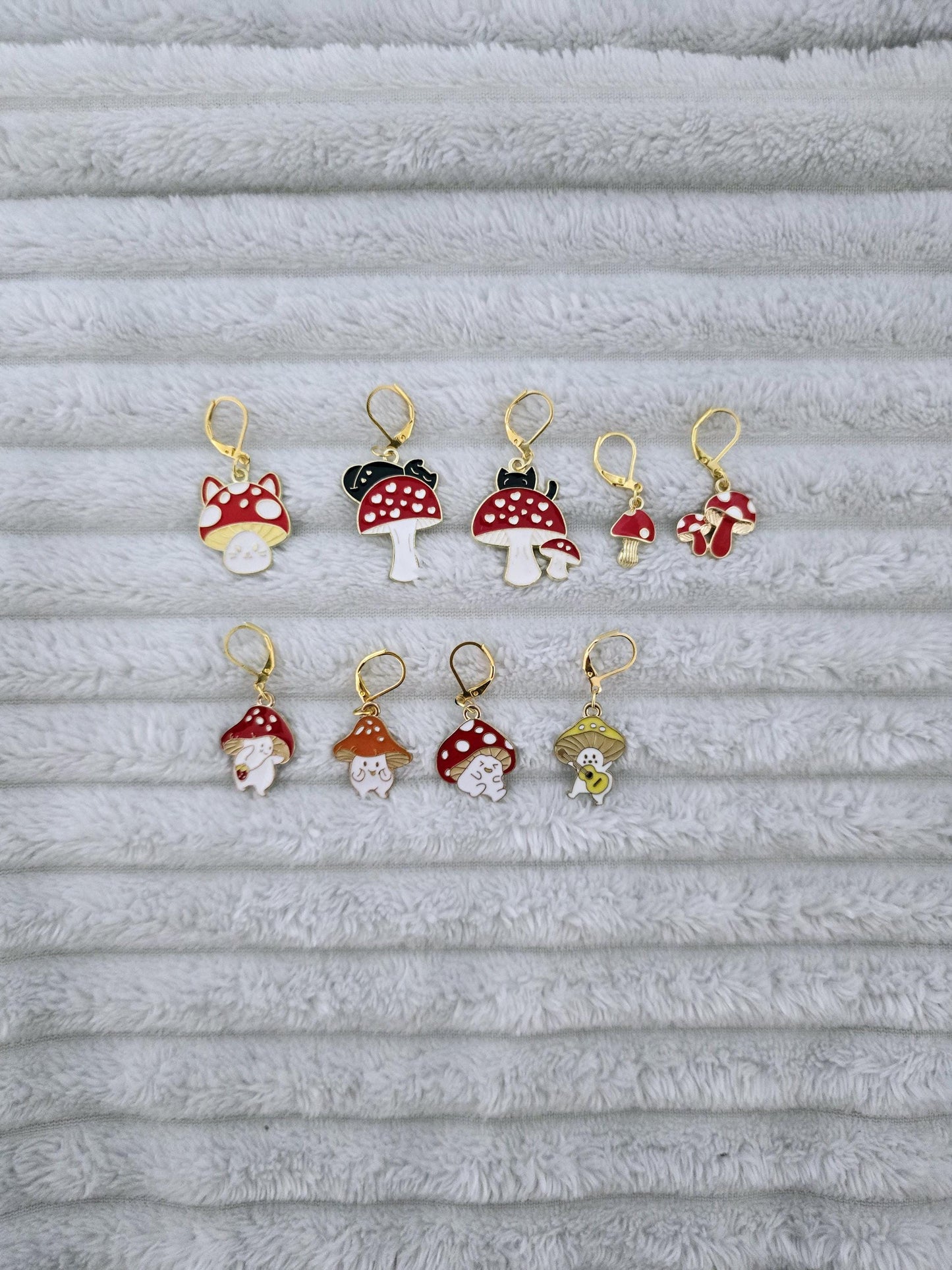 Stitch Marker Mushroom