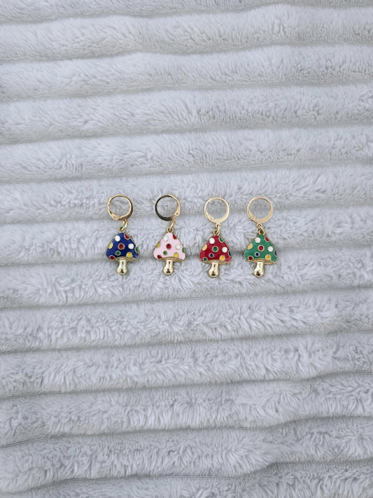 Stitch Marker Mushroom