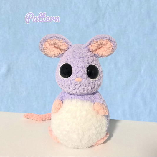 Boh Anime Mouse Crochet Pattern