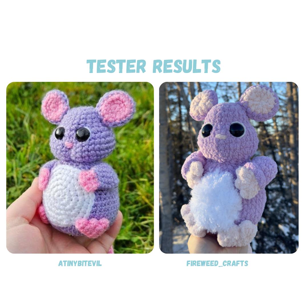 Boh Anime Mouse Crochet Pattern