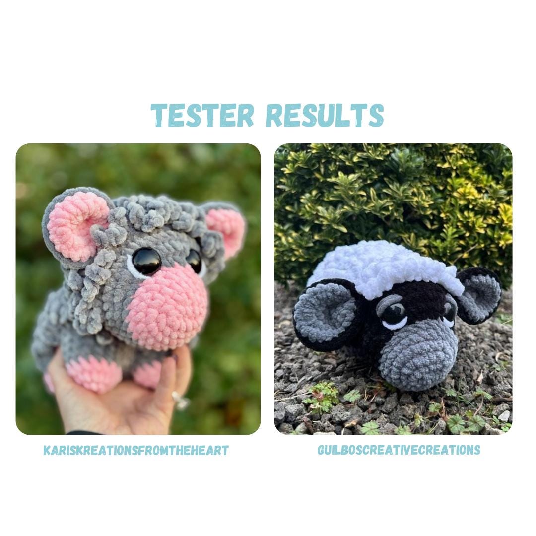 Sweet Sheep Crochet Pattern